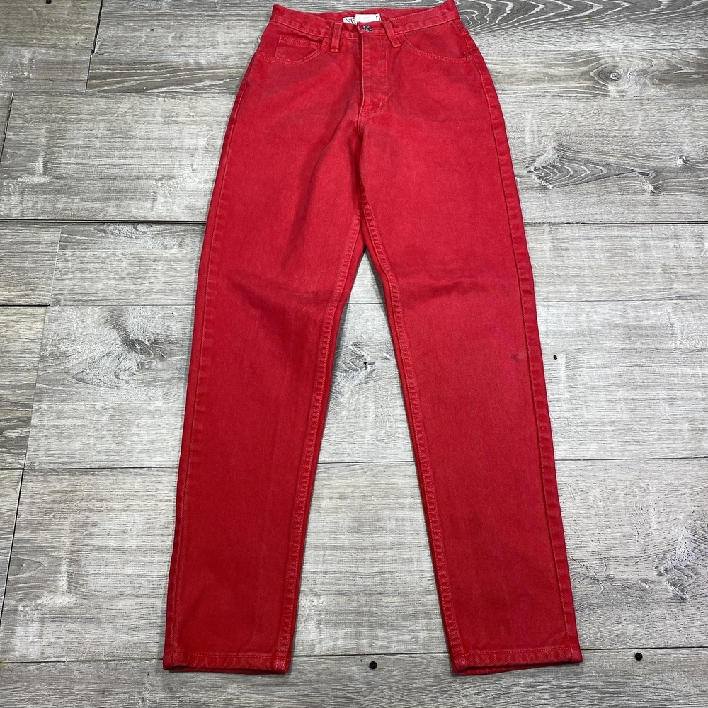 Guess High Rise Red Women’s Jeans